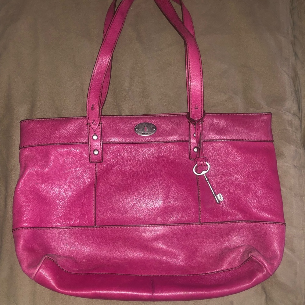 Fossil Pink Purse